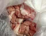 豚肉と長葱のニンニクポン酢炒め作り方1写真