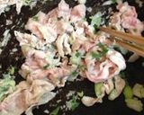 豚肉と長葱のニンニクポン酢炒め作り方4写真