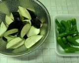 ＊なすとししとうの煮物＊作り方1写真