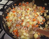 じゃがいもと挽肉の和風オムレツ作り方8写真