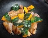かぼちゃと鶏肉のミルク煮作り方4写真