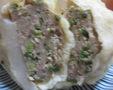レンコンとねぎとひき肉の揚げ物作り方5写真