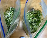 水菜と塩こんぶの浅漬け作り方4写真