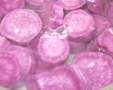 甘酸っぱい！紫芋のレモン煮作り方2写真