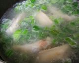 ＊絶品♡鶏肉と葱の生姜スープ＊作り方5写真