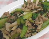 小松菜と豚肉でお手軽コンソメ味作り方6写真