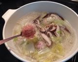 体ポカポカ☆お腹満足！野菜の鳥団子スープ作り方9写真