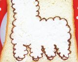 チョコペン無くてもＯＫ裏技♥アルパカパン作り方6写真