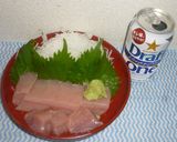 パパのとんぼマグロの刺身作り方3写真