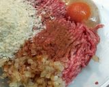ふんわり☆煮込みハンバーグ作り方1写真