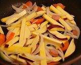さつま芋のナポリタン作り方1写真