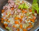 ある物野菜の具沢山ミネストローネ♪作り方3写真