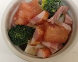 明太豆腐チーズココット♪作り方2写真
