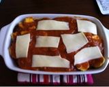 さつまいも入り!!秋野菜ミートグラタン♡作り方7写真