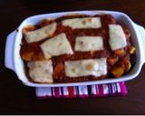 さつまいも入り!!秋野菜ミートグラタン♡作り方8写真