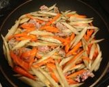 カレー酢きんぴら♡作り方3写真