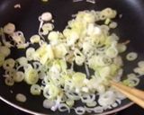 長ネギと帆立の簡単塩炒め作り方1写真
