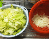 まるごとレタスの韓国風ウマウマサラダ♪作り方1写真