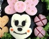 キャラ弁＊ミニー＊作り方4写真