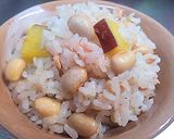 ツナと大豆とさつま芋の炊き込みごはん作り方6写真