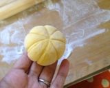 ハロウィンだー♬かぼちゃのクリームパン作り方12写真