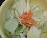 時短☆キャベツのサバ缶炒め作り方1写真