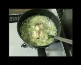 簡単！ネギとモモ肉のお味噌汁☆作り方4写真