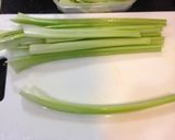 セロリのさっぱり漬け作り方1写真