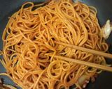 パスタ屋真似の焼きナポリタン作り方10写真