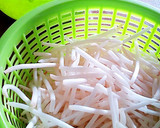 もやしと油揚げの辛子炒め♪作り方1写真