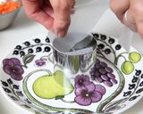 ３色のタルタル　パプリカソース添え作り方13写真