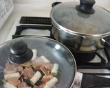 塩ヨーグルトで鶏ももネギま！大蒜醤油味作り方4写真