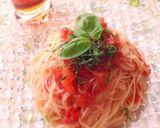 簡単なのに見栄えのする冷製パスタ作り方9写真