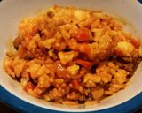 野菜ジュースdeキーマカレー作り方4写真