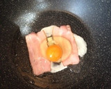 簡単 目玉焼きトースト作り方2写真