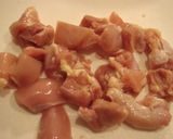 鶏もも肉と甘栗の煮もの作り方1写真