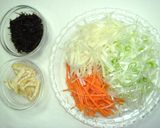 ひじきと野菜のサラダ作り方3写真
