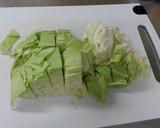 オイマヨぽんでキャベツの和え物作り方1写真