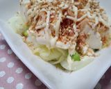 茹でキャベツと豆腐の簡単サラダ作り方6写真