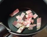 ほうれん草とベーコンの旨味スープ♡作り方1写真