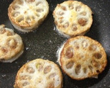 蓮根のはさみ焼き作り方3写真