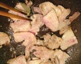 カボチャと豚肉のコチジャン炒め作り方2写真