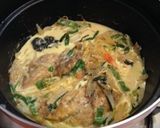 さわらと野菜のカレー風クリームソース煮作り方5写真