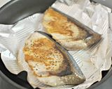 鰤ステーキ きのこマーマレードソースかけ作り方1写真