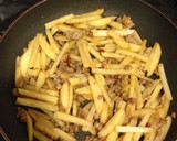 簡単！じゃがいもの麻婆風きんぴら♡作り方4写真