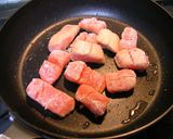 秋鮭とコロコロ野菜の甘酢炒め作り方3写真
