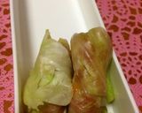 お弁当にもう1品‼エビチリロールキャベツ作り方4写真