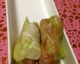 お弁当にもう1品‼エビチリロールキャベツ作り方4写真