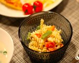 人参とインゲンのマカロニサラダ　柚子胡椒作り方5写真