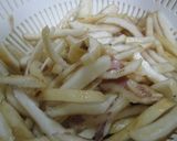 あけびとバジルのクリームパスタ作り方3写真